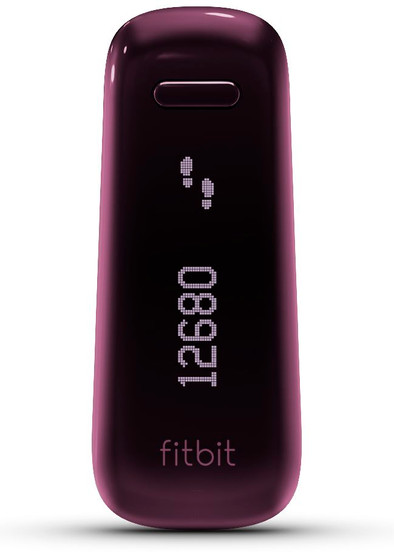 Fitbit One - Burgundy is nooit meer leverbaar