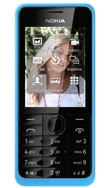 Nokia 301 Blauw is nooit meer leverbaar