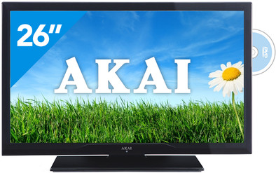 Akai ALED2609T Zwart is nooit meer leverbaar