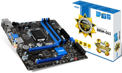 MSI B85M-G43 is nooit meer leverbaar