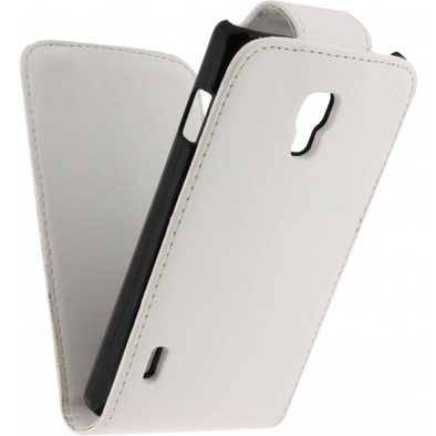 Xccess Leather Flip Case LG Optimus L7 II White is nooit meer leverbaar