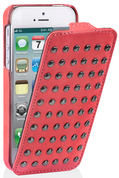 Decoded Flip Case With Studs Apple iPhone 4/4S Roze is nooit meer leverbaar