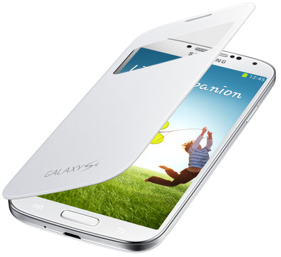 Samsung Galaxy S4 Mini S View Cover Wit is nooit meer leverbaar