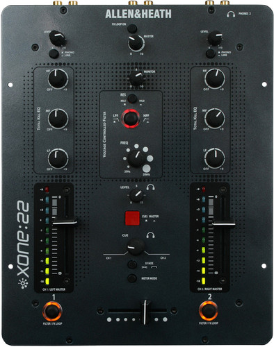 Allen &amp; Heath Xone:22 is nooit meer leverbaar