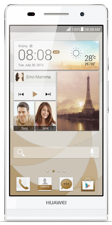 Huawei Ascend P6 Wit is nooit meer leverbaar