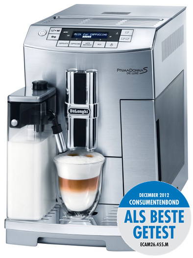 DeLonghi ECAM 26.455M Prima Donna S is nooit meer leverbaar