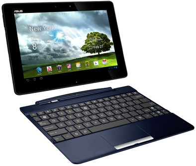 Asus Transformer Pad TF300 + Docking 3G 32 GB Blue Azerty is nooit meer leverbaar