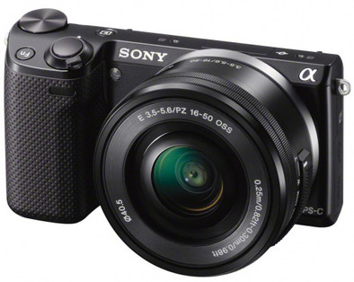 Sony NEX-5R + 16-50mm zwart is nooit meer leverbaar