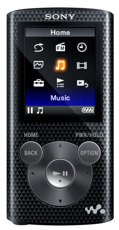 Sony NWZ-E384 8GB Zwart is nooit meer leverbaar