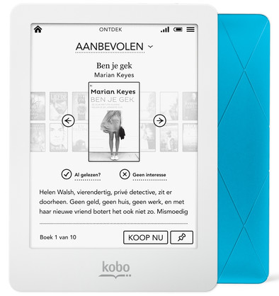 Kobo Glo Blauw is nooit meer leverbaar
