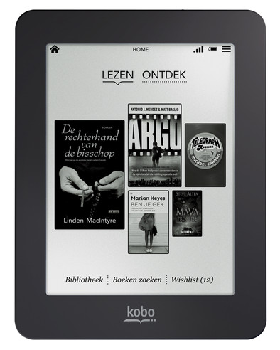 Kobo eReader Mini Black is nooit meer leverbaar