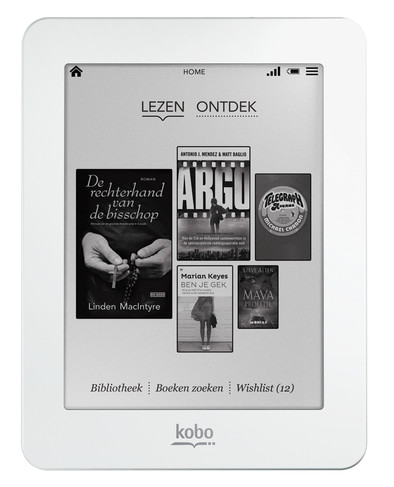 Kobo eReader Mini White is nooit meer leverbaar