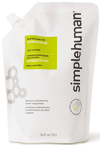 Simplehuman Navulverpakking Handzeep Antibacterieel 1 L is nooit meer leverbaar