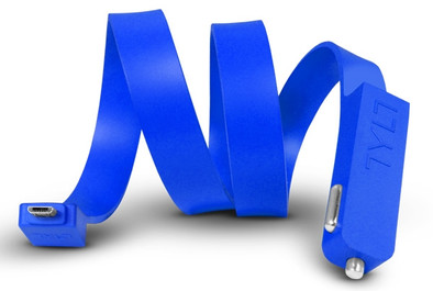 TYLT Band Car Charger Micro USB plus USB Blue is nooit meer leverbaar