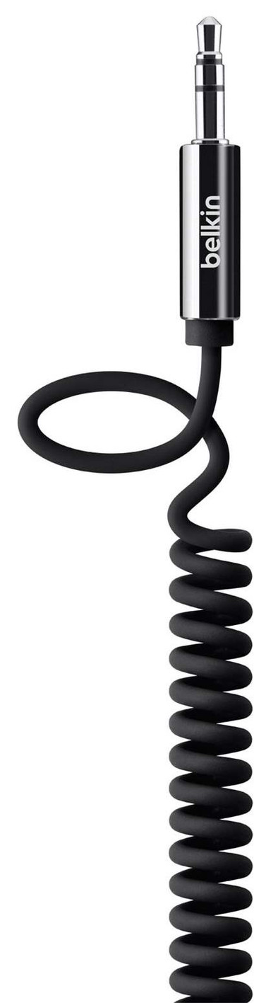 Le produit Belkin 3,5 mm Câble audio spiralé Noir ne sera plus jamais disponible
