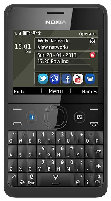 Nokia Asha 210 Azerty is nooit meer leverbaar