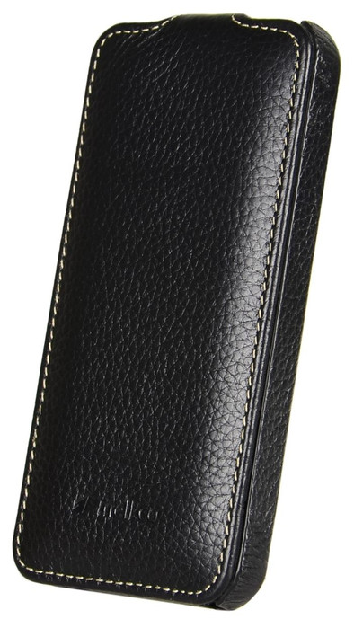 Melkco Leather Case Apple iPhone 5C Black is nooit meer leverbaar