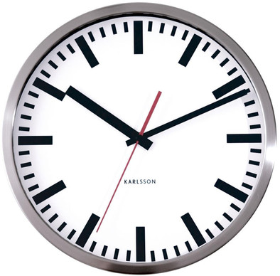 Karlsson Stationsklok Ø 29 cm is nooit meer leverbaar
