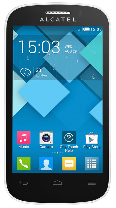 Alcatel One Touch Pop C3 Wit is nooit meer leverbaar