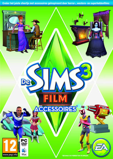 De Sims 3: Film Accessoires PC is nooit meer leverbaar