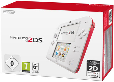 Nintendo 2DS Wit / Rood is nooit meer leverbaar