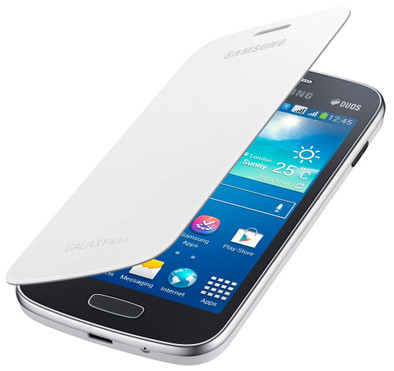 Samsung Galaxy Ace 3 Flip Cover White is nooit meer leverbaar