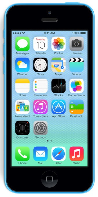Apple iPhone 5C 32 GB Blauw is nooit meer leverbaar
