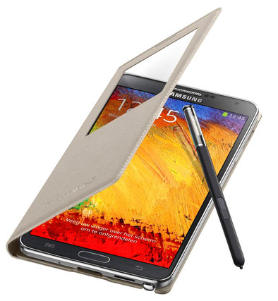 Samsung Galaxy Note 3 S View Cover Beige is nooit meer leverbaar