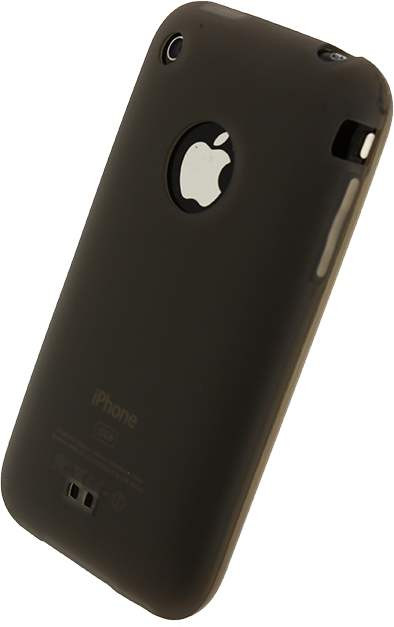Xccess TPU Case Apple iPhone 3G / 3GS Transparent Black is nooit meer leverbaar