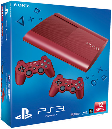 PlayStation 3 12 GB Super Slim Garnet Red is nooit meer leverbaar