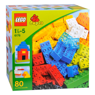 DUPLO Basisstenen 80 stuks 6176 is nooit meer leverbaar