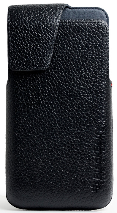 BlackBerry Z30 Leather Swivel Holster Case Black is nooit meer leverbaar