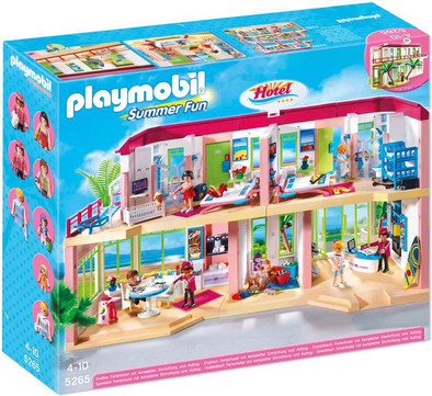 Playmobil Compleet ingericht familiehotel 5265 is nooit meer leverbaar