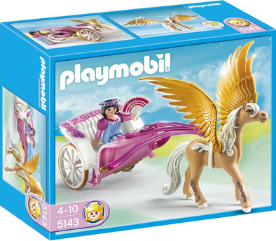 Playmobil Pegasuspaard met koets 5143 is nooit meer leverbaar