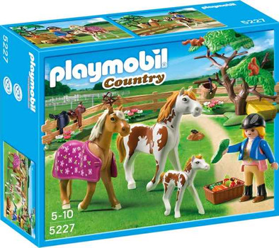 Playmobil Paddock met paardenfamilie 5227 is nooit meer leverbaar