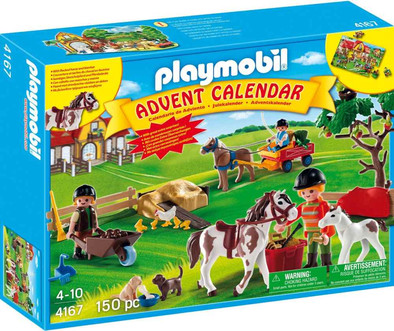 Playmobil Adventskalender Paardenranch 4167 is nooit meer leverbaar