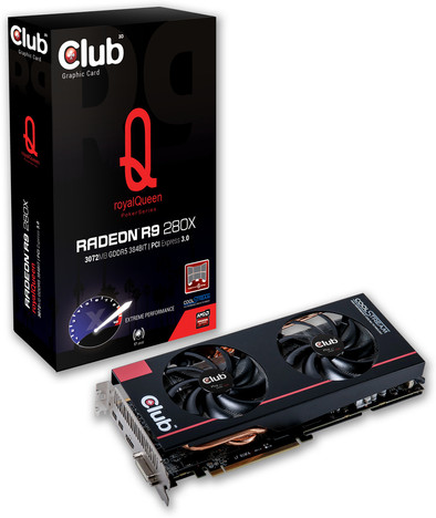 Club 3D Radeon R9 280X royalQueen is nooit meer leverbaar