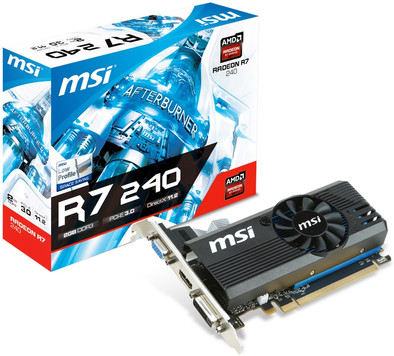 MSI Radeon R7 240 2GD3 LP is nooit meer leverbaar