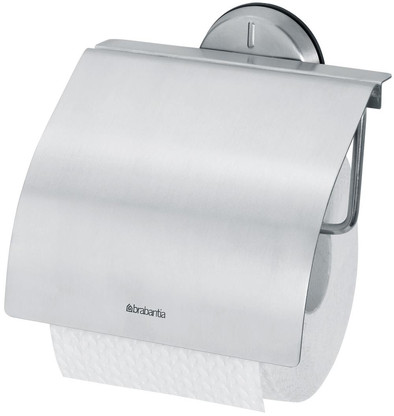 Brabantia Toiletrolhouder Met Klep Mat RVS is nooit meer leverbaar