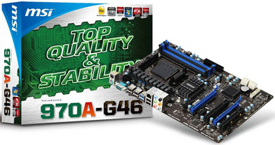 MSI 970A-G46 is nooit meer leverbaar