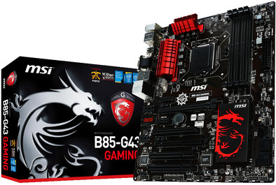 MSI B85-G43 Gaming is nooit meer leverbaar