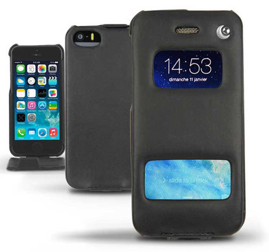 Noreve Tradition D Leather Case Apple iPhone 5 / 5S Zwart is nooit meer leverbaar