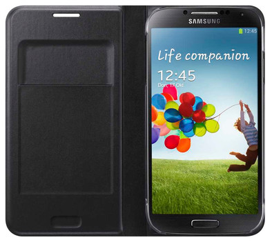 Samsung Galaxy S4 Flip Wallet Black is nooit meer leverbaar
