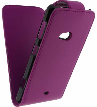 Xccess Leather Flip Case Nokia Lumia 625 Paars is nooit meer leverbaar