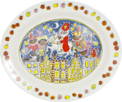 Blond Amsterdam Sinterklaas Schaal Pepernoten is nooit meer leverbaar