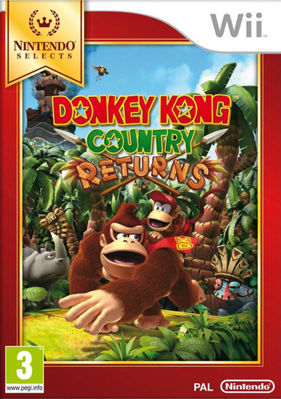 Donkey Kong Country Returns Select Wii is nooit meer leverbaar