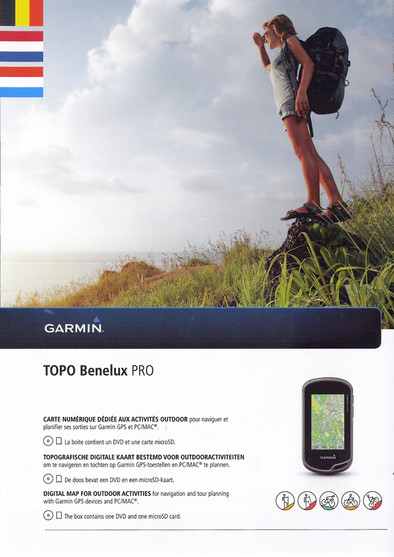 Garmin TOPO Benelux Pro microSD &amp; DVD is nooit meer leverbaar