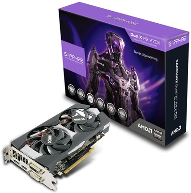 Sapphire R9 270X Dual-X 4GB GDDR5 OC Boost Lite is nooit meer leverbaar