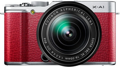 Fujifilm X-A1 + XC 16-50mm rood is nooit meer leverbaar