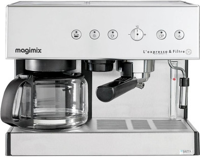 Le produit Magimix L'Expresso &amp; Filtre Automatic 11423 Chrome Mat ne sera plus jamais disponible